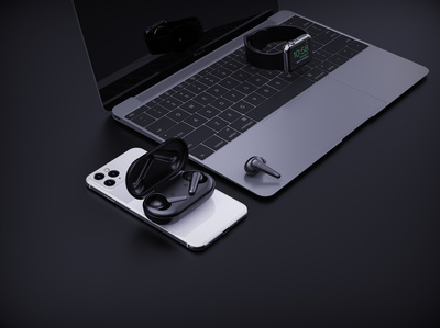 keyshot渲些数码产品